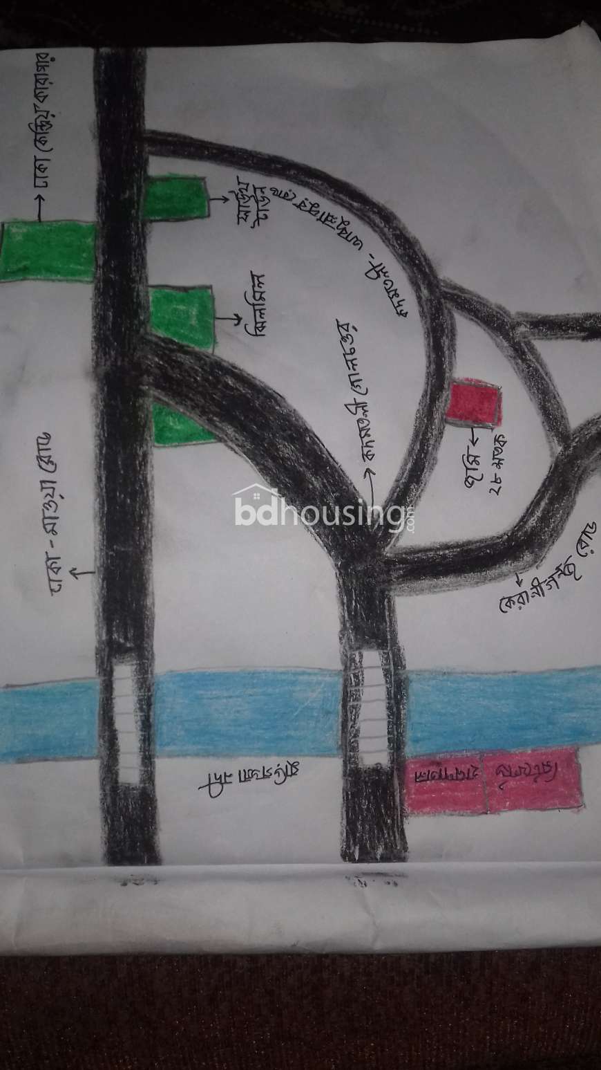 কেরানীগঞ্জে মেইনরোড সংলগ্ন আবাসিক/কারখানার জন্য জমি, Residential Plot at Keraniganj