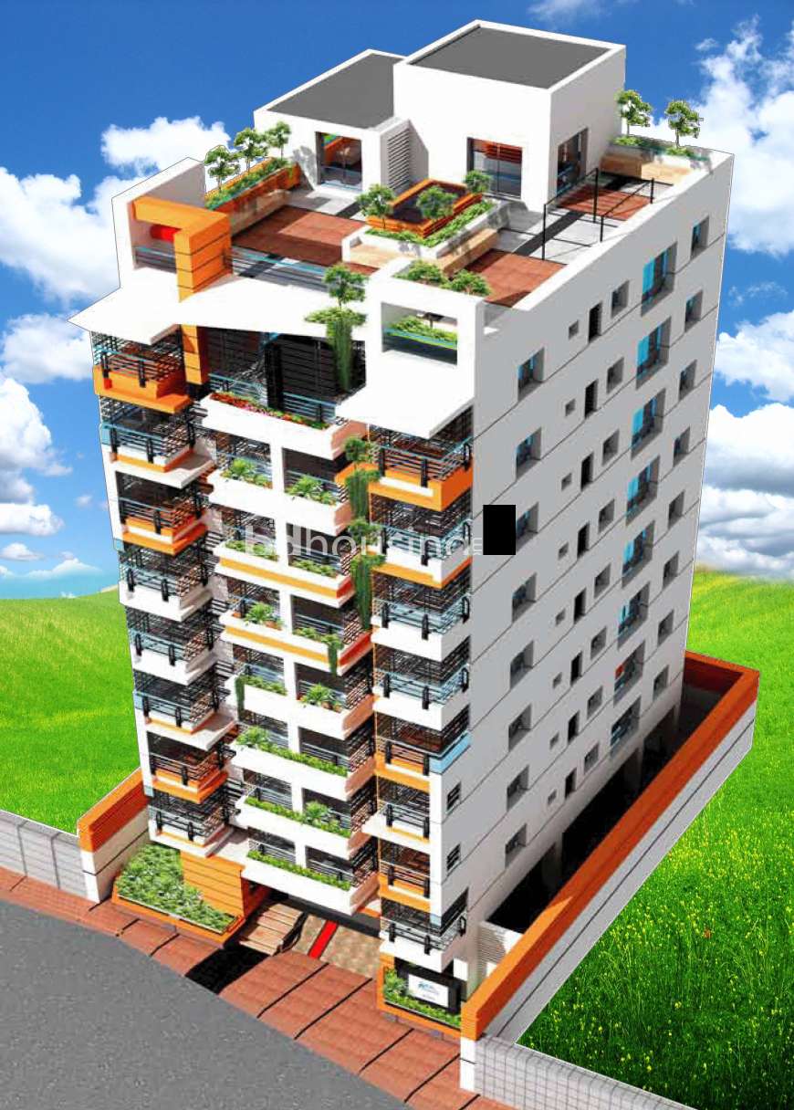 TM Gias Kuthir, Apartment/Flats at Bashundhara R/A