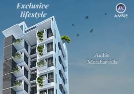Amble Motahar Villa Apartment/Flats at Aftab Nagar, Dhaka
