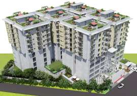 1450 sqft, 3 Beds 4 baths Under Constraction Flats in Tower-5 for Sale at Mirpur 13 Apartment/Flats at 