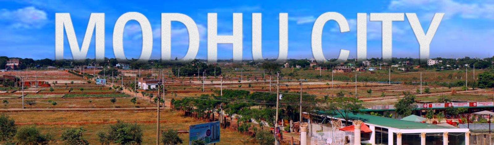 Modhu City Ready Plot banner