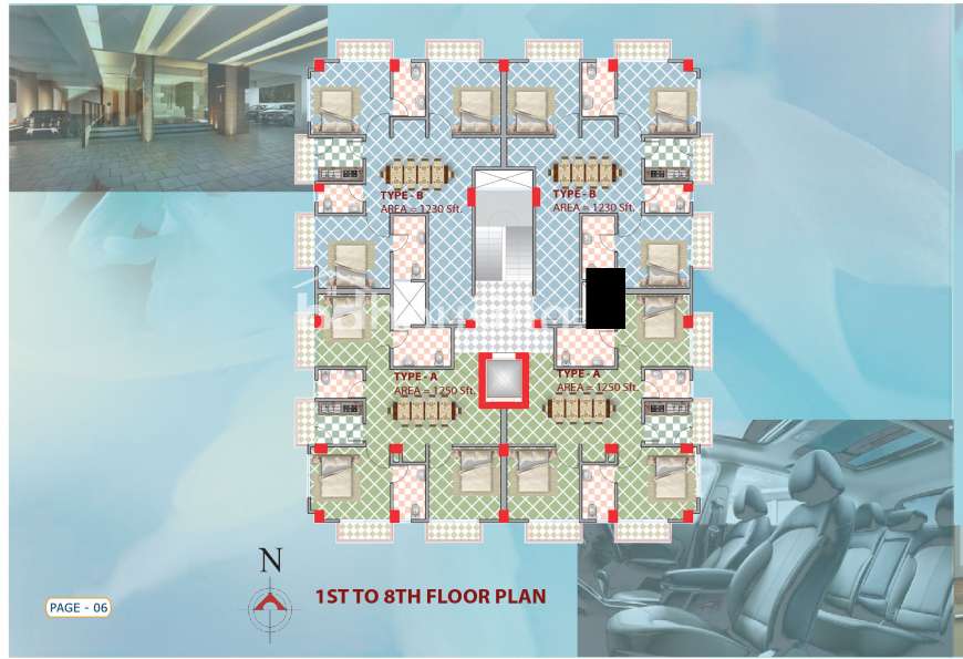 RPL LAMISHA & RAMISHA TOWER, Apartment/Flats at Mohammadpur