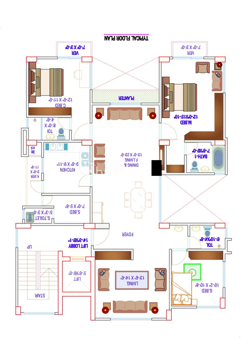 Park Homes Bashundhara -14, Apartment/Flats at Bashundhara R/A