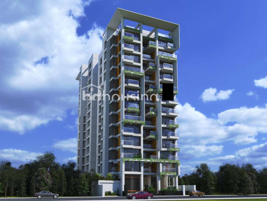 Lake & South facing 4065 sft Apt @ I Block, Apartment/Flats at Bashundhara R/A