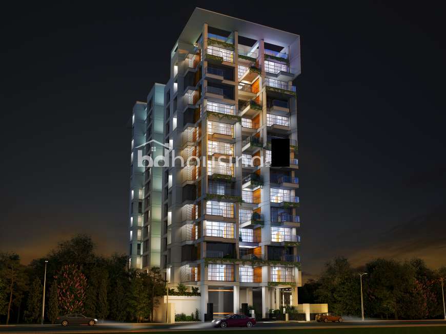 Lake & South facing 4065 sft Apt @ I Block, Apartment/Flats at Bashundhara R/A