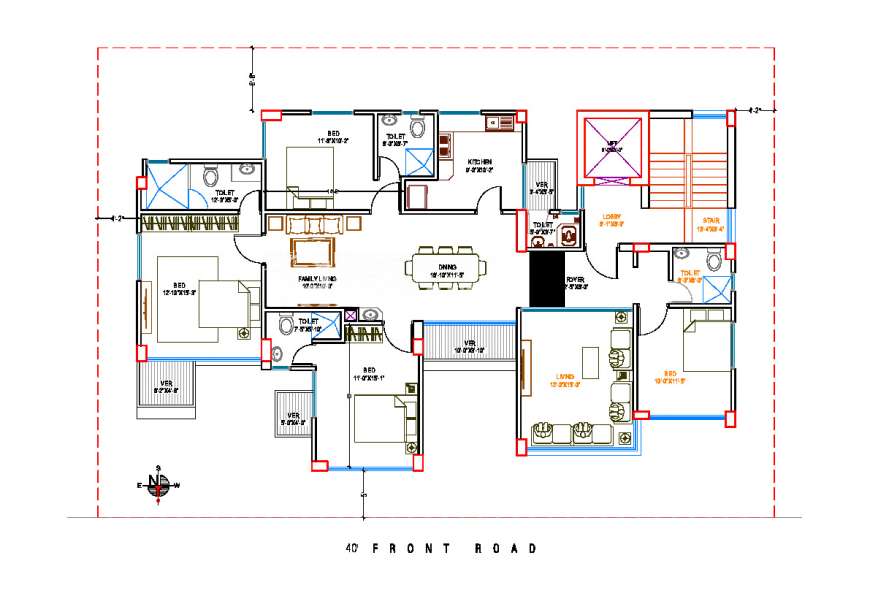 Park Homes Rahman Garden @ Sec-4,Uttara, Apartment/Flats at Uttara