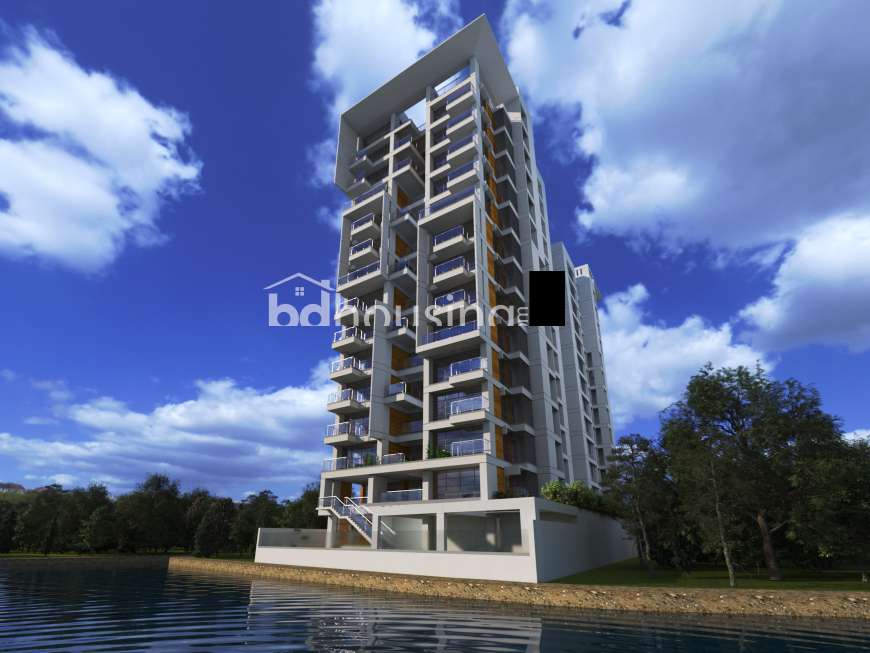 4050 sft Exclusive Lake view and South face Apt @ I Block, Apartment/Flats at Bashundhara R/A