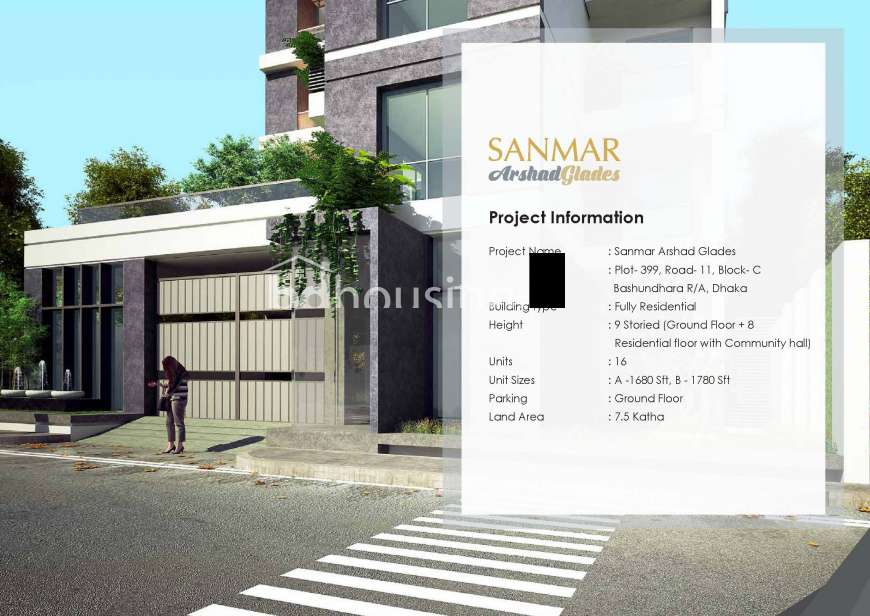 SANMAR ARSHAD PARK., Apartment/Flats at Bashundhara R/A