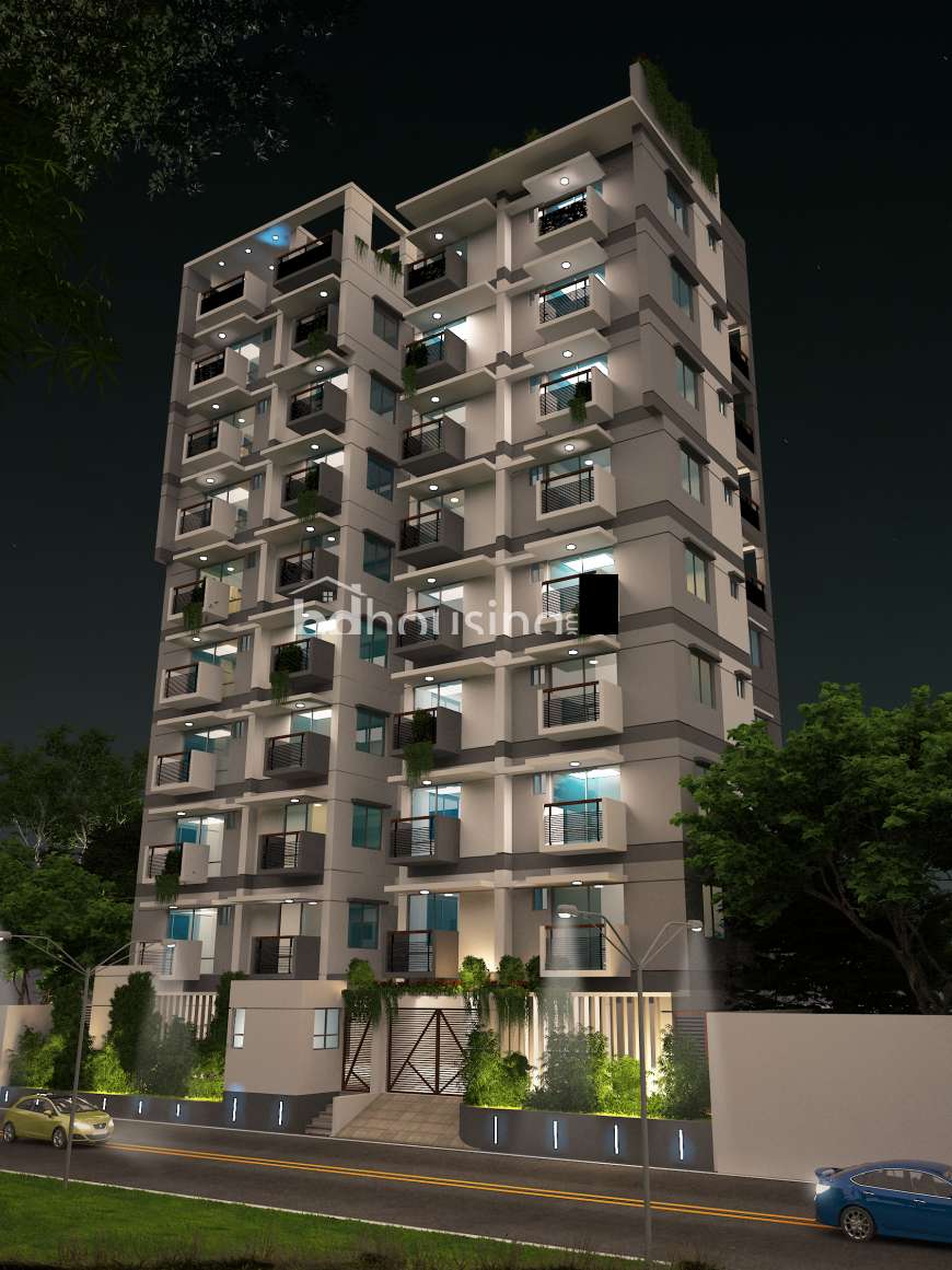 1320 Sft 3 bed Apt @ G Block., Apartment/Flats at Bashundhara R/A