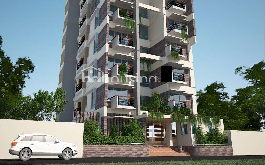 1975 sft south facing single unit Apt., Apartment/Flats at Bashundhara R/A