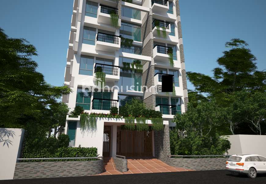 1935 sft 4 Bed Apt @ I Block, Apartment/Flats at Bashundhara R/A