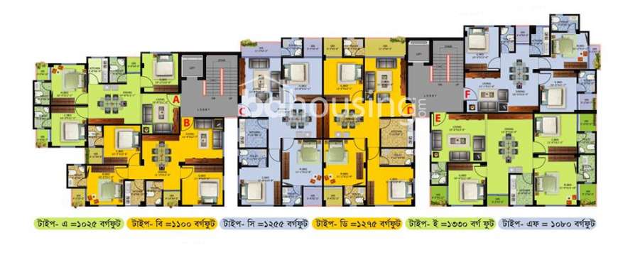 TM Sadeka green castle , Apartment/Flats at Mirpur 10