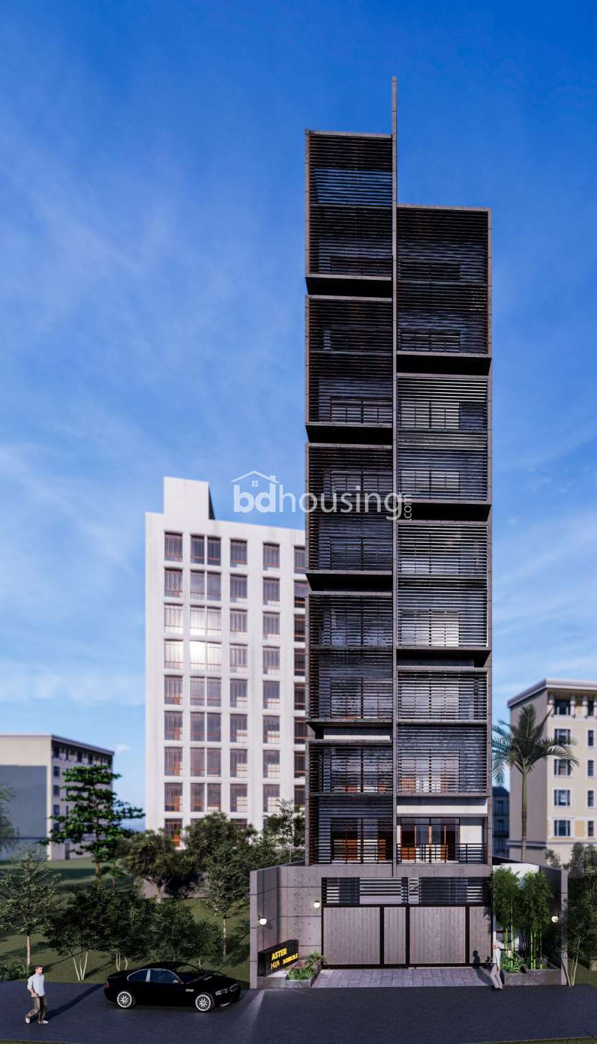 Domicile Aster, Apartment/Flats at West Dhanmondi