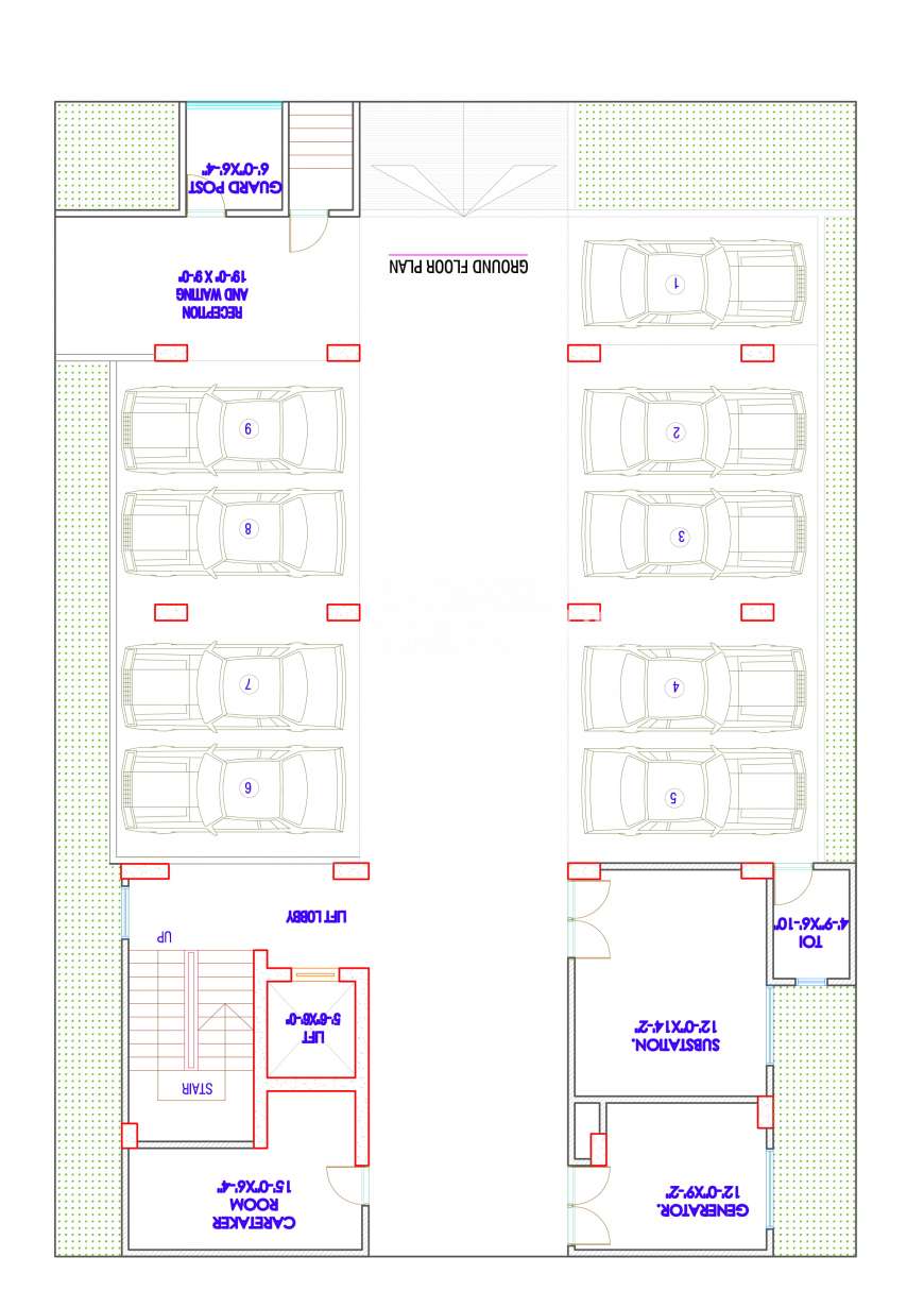 2020 sft 3 bed apt with Gas connection., Apartment/Flats at Bashundhara R/A