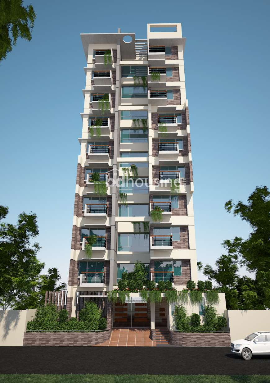 1975 sft Single Unit Apt @ D Block, Apartment/Flats at Bashundhara R/A