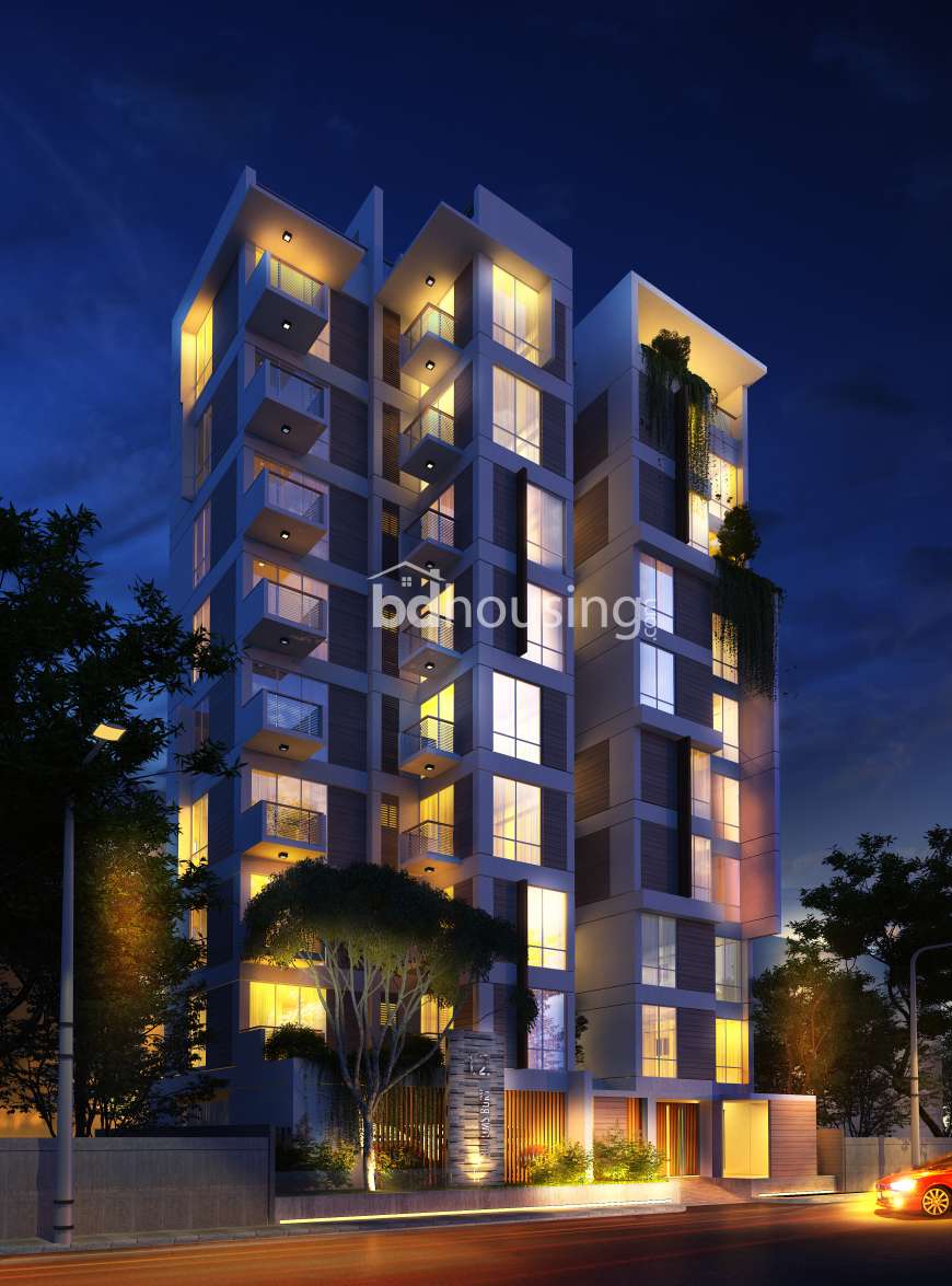 2235 sft 4 bed Apt. with Gas connection., Apartment/Flats at Uttara