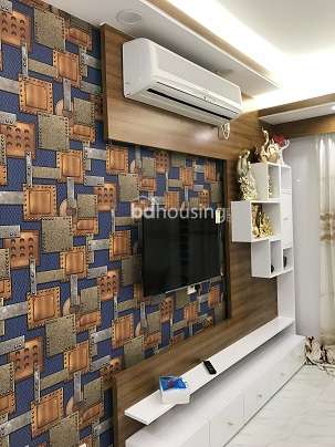 Brand New Flat beside Viquarunnisa Noon School Bashundhara Branch, Apartment/Flats at Bashundhara R/A