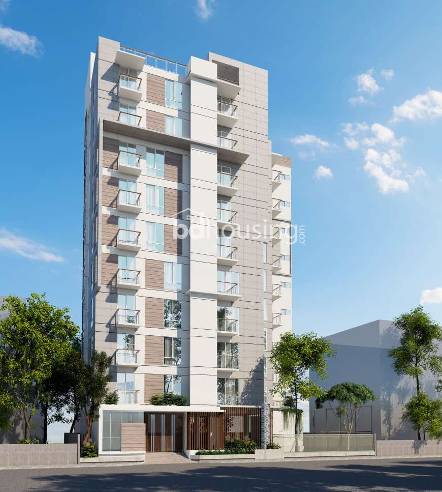 2450 sft single unit apt with Gas & Lawn, Apartment/Flats at Bashundhara R/A