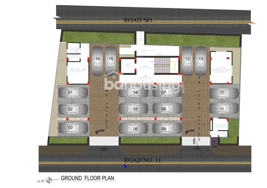 Meher Garden, Apartment/Flats at Kallyanpur