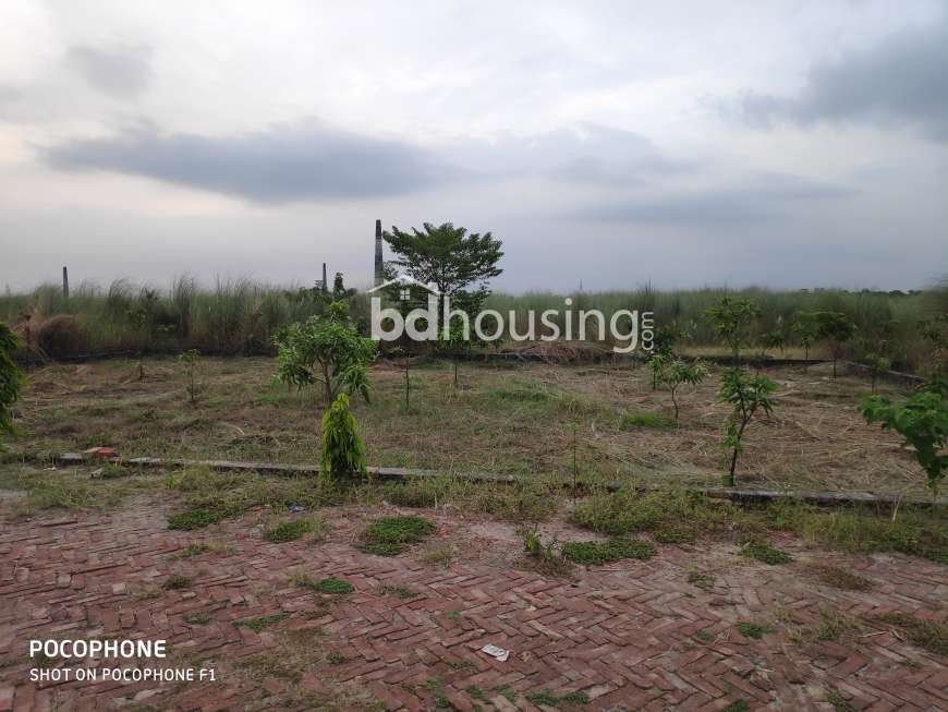 Akas Nila Western City, Residential Plot at Amin Bazar