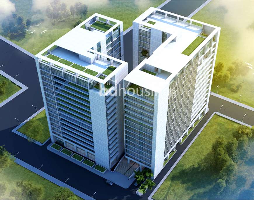 Rupayan Platinum Square, Office Space at Bashundhara R/A