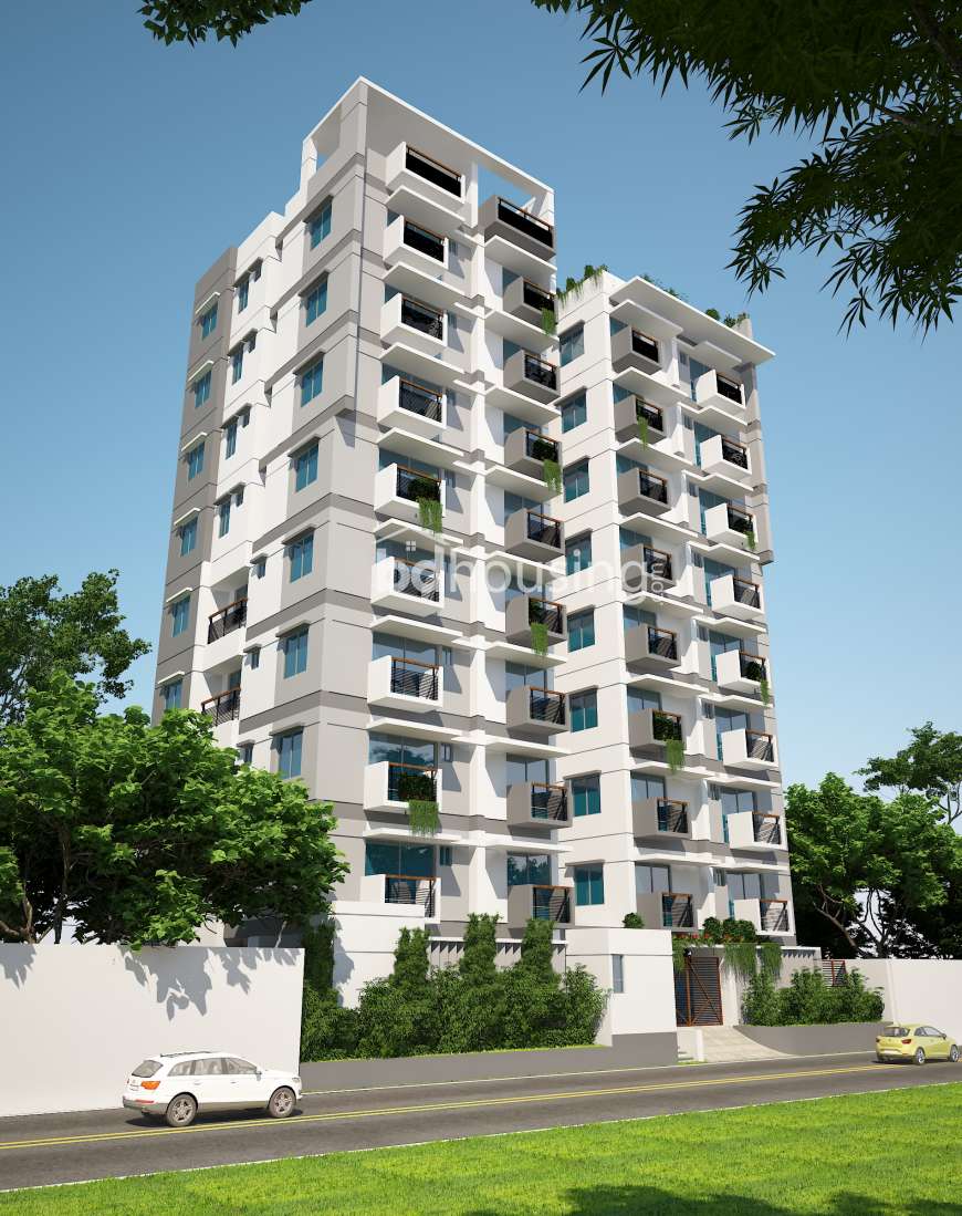 1320 SFT Apt  with Gas @ G Block, Apartment/Flats at Bashundhara R/A