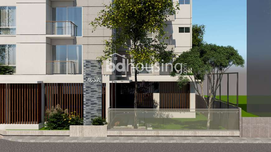 2450sft Single unit Apt with Gas connection, Apartment/Flats at Bashundhara R/A