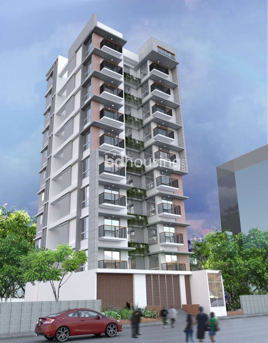 2020 sft single unit Apt @ A Block with Gas connection., Apartment/Flats at Bashundhara R/A