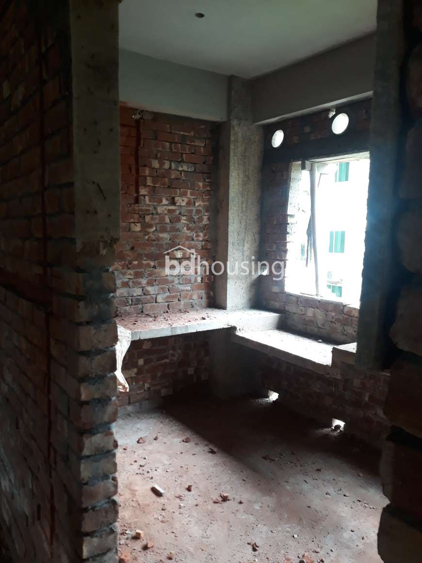 1560 sft. single unit flat at Block G Bashundhara, Apartment/Flats at Bashundhara R/A