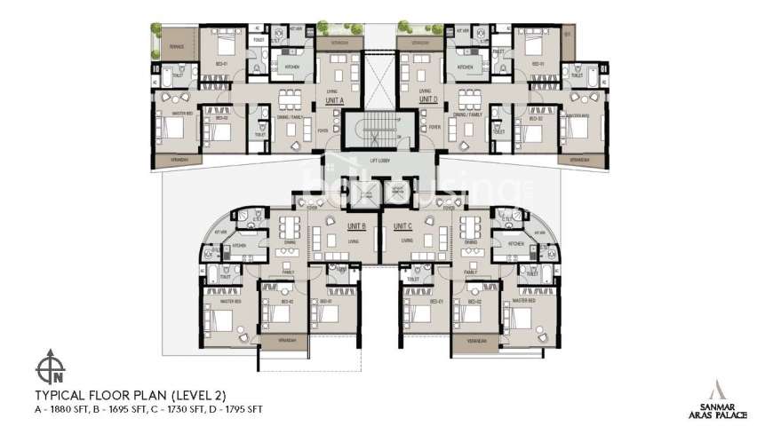 Aras Palace, Apartment/Flats at Bashundhara R/A