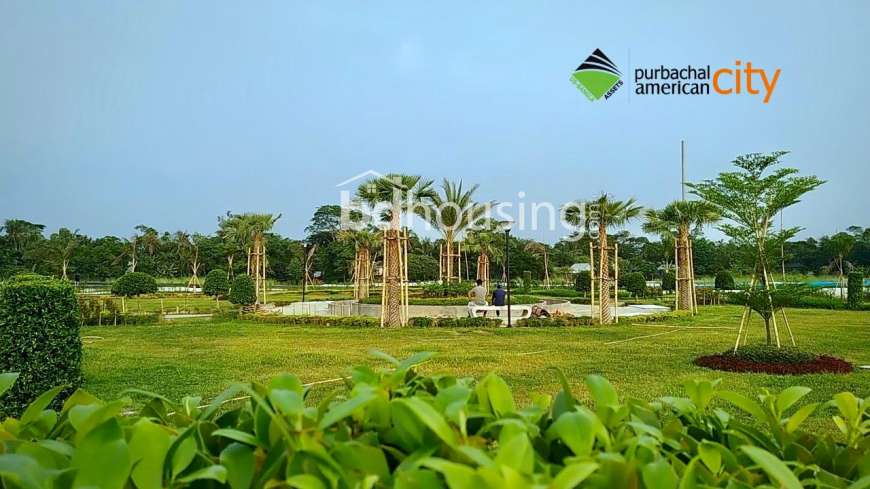 Purbachal American City, Residential Plot at Purbachal