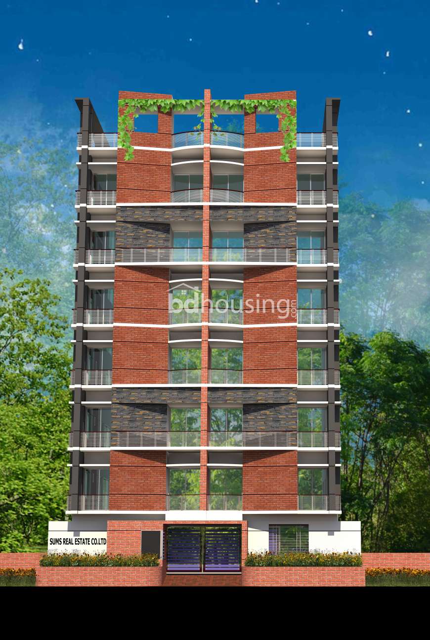 Sums Anzum Palace, Apartment/Flats at Mohanonda Residential Area