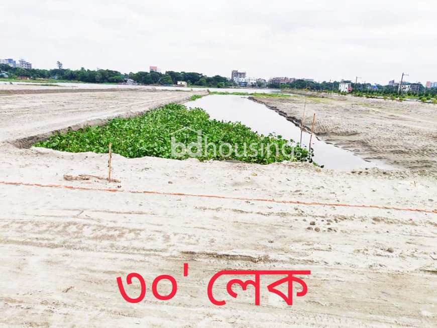 Lake View Plot, Uttara Probortan City., Commercial Plot at Uttara