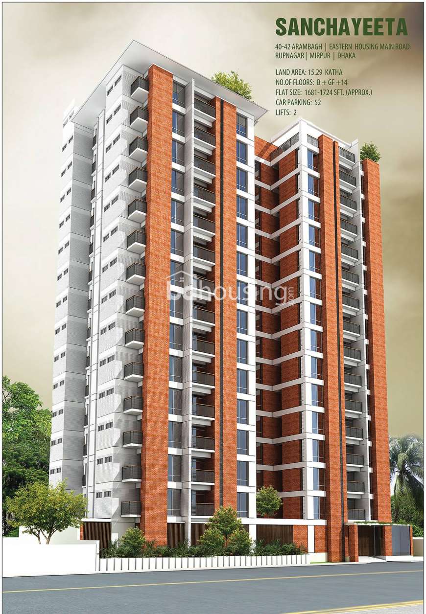 Sanchayeeta, Apartment/Flats at Arambagh