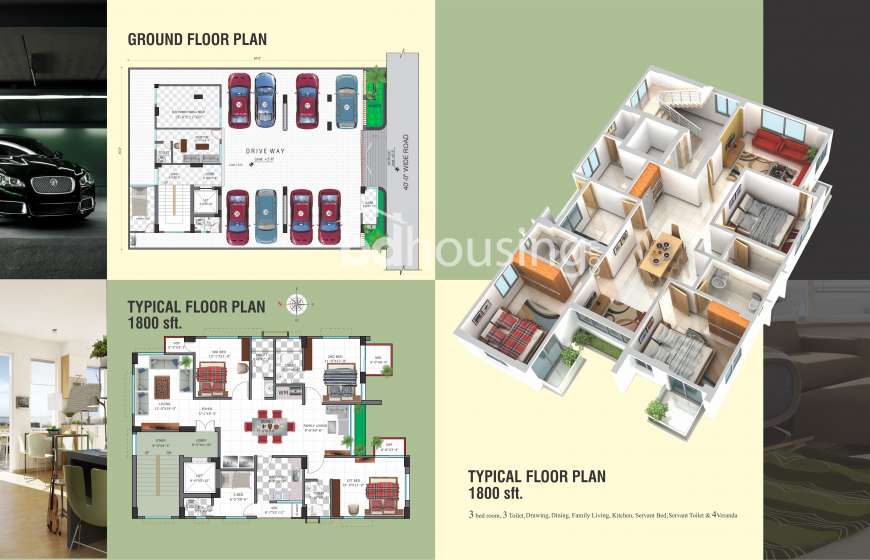 DDPL SARA, Apartment/Flats at Bashundhara R/A