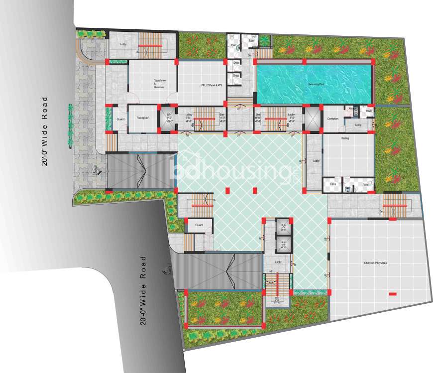 HOME PARK, Apartment/Flats at Kallyanpur