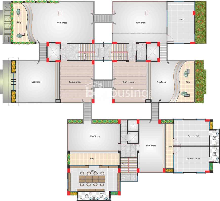 HOME PARK, Apartment/Flats at Kallyanpur