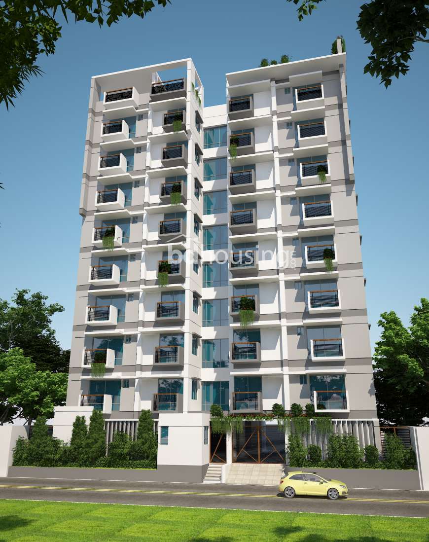 2630 sft Apartment with Gas connection, Apartment/Flats at Bashundhara R/A