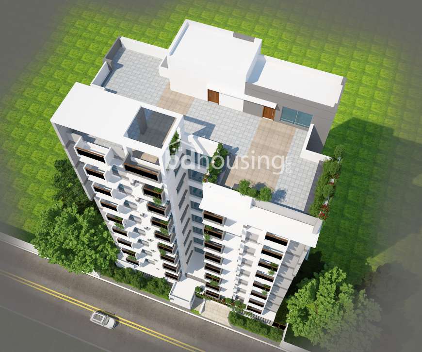 2630 sft Apartment with Gas connection, Apartment/Flats at Bashundhara R/A