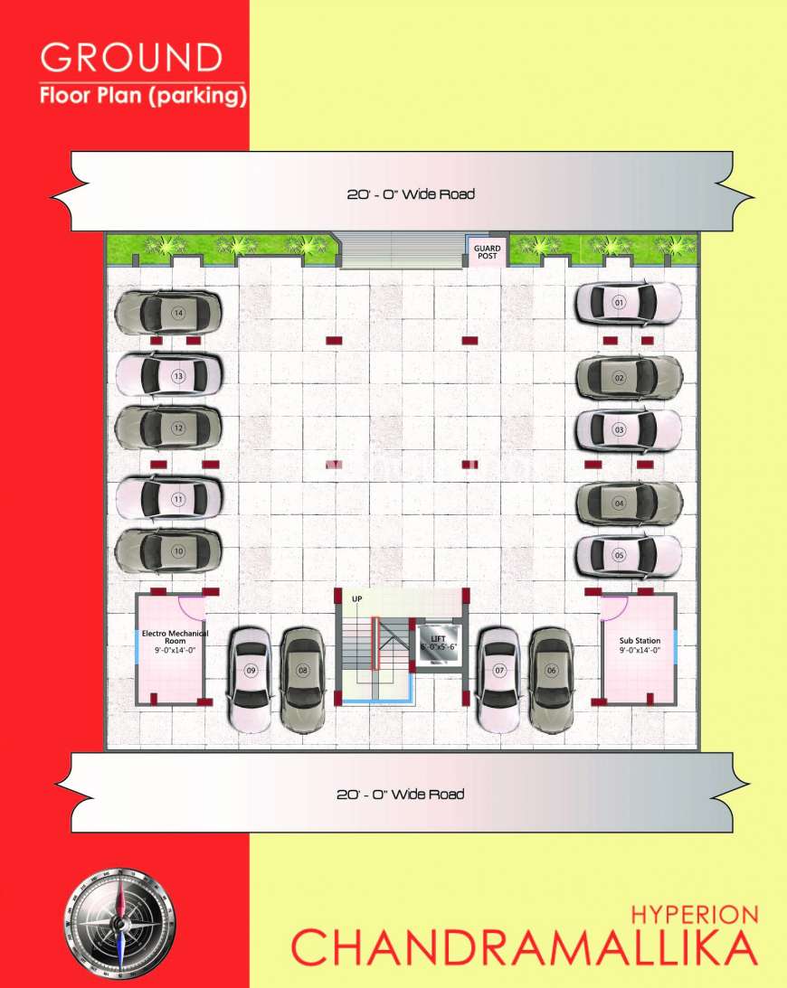 Hyperion Chandramallika, Apartment/Flats at Pallabi