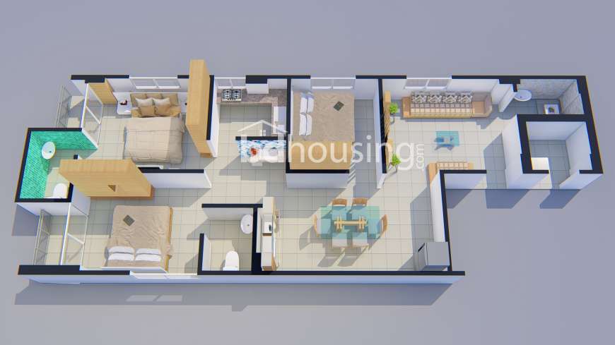 Sydney Homes Ltd, Apartment/Flats at Gulshan 02