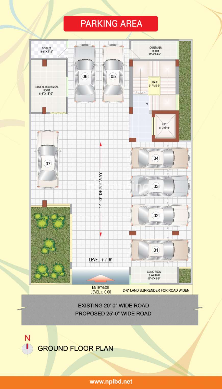 NPL Manija, Apartment/Flats at Aftab Nagar