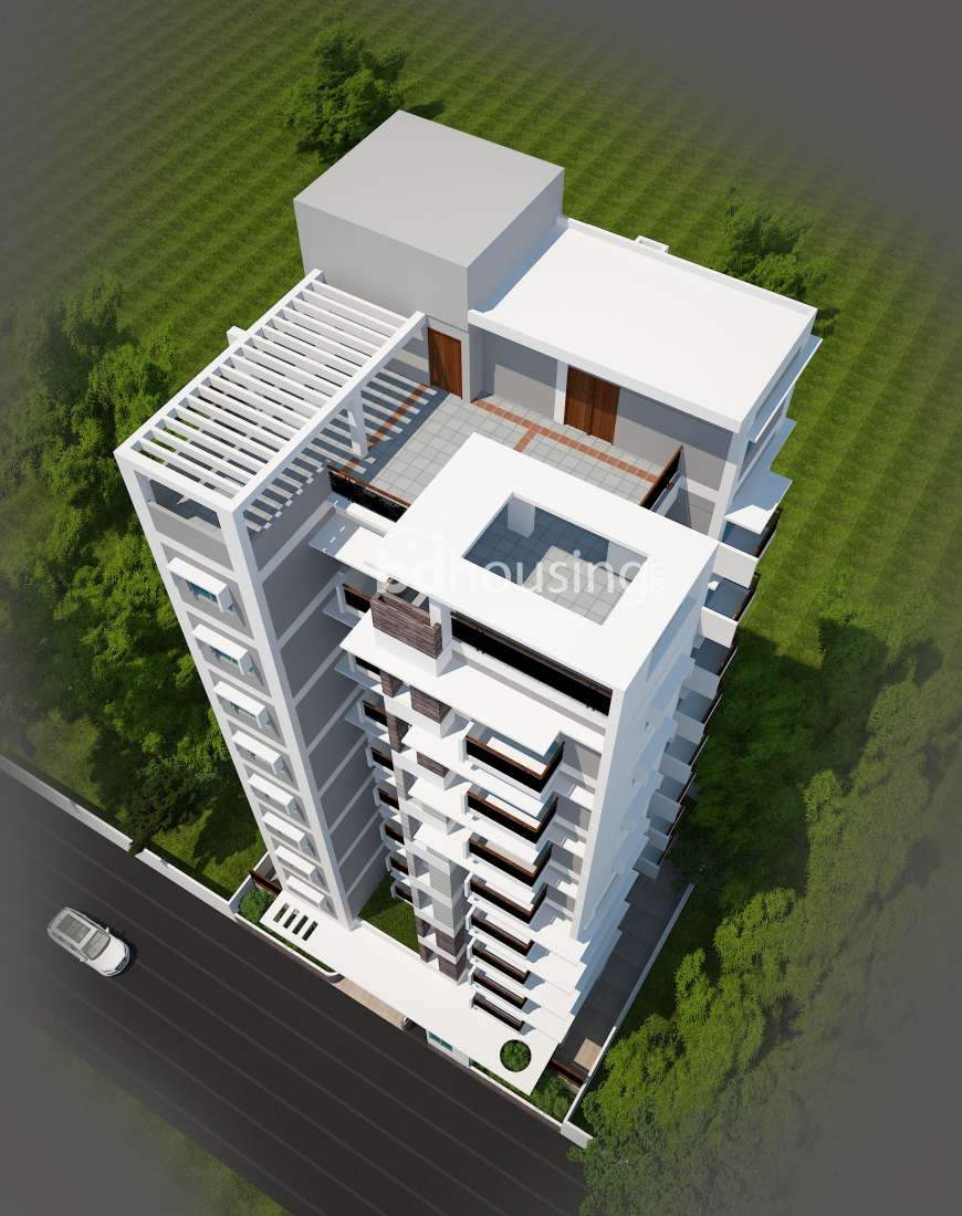 1895 Sft South Facing Apartment, Apartment/Flats at Bashundhara R/A