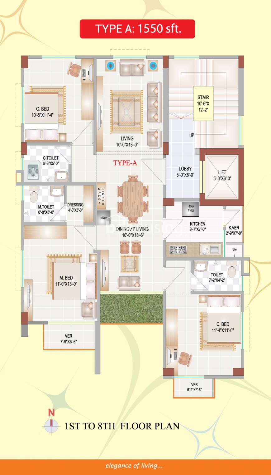 Nawar Manija Villa, Apartment/Flats at Aftab Nagar