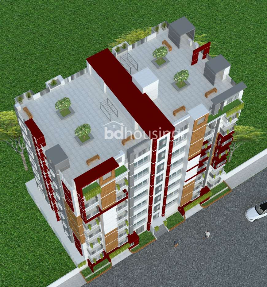 SAZ Tower, Apartment/Flats at Uposahar