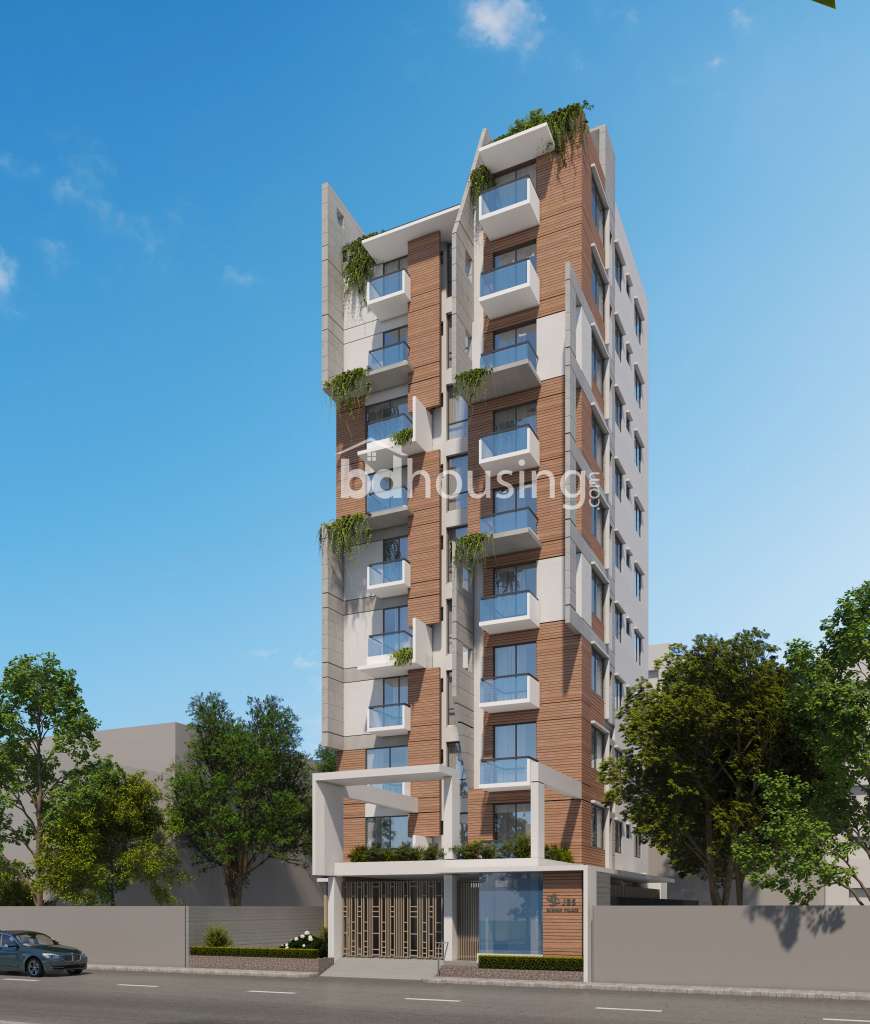 4 bed, 2100 sft Apt @ A Block, Apartment/Flats at Bashundhara R/A