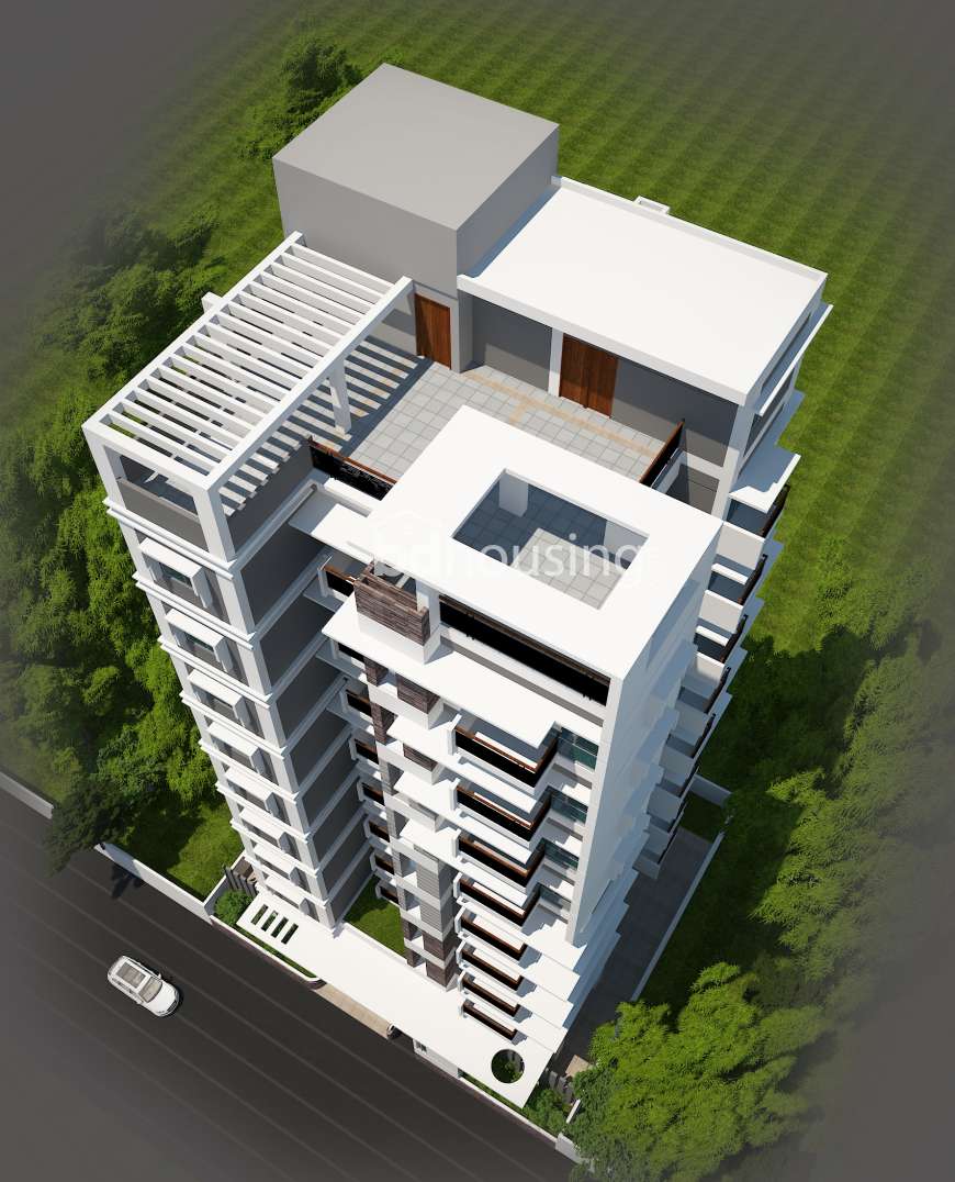 Park Homes Amigo@Block-H,South Facing, Apartment/Flats at Bashundhara R/A