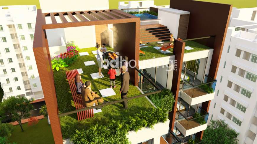 Bashundhara Block- E (2225sft Flat) 50% Low Cost, Apartment/Flats at Bashundhara R/A
