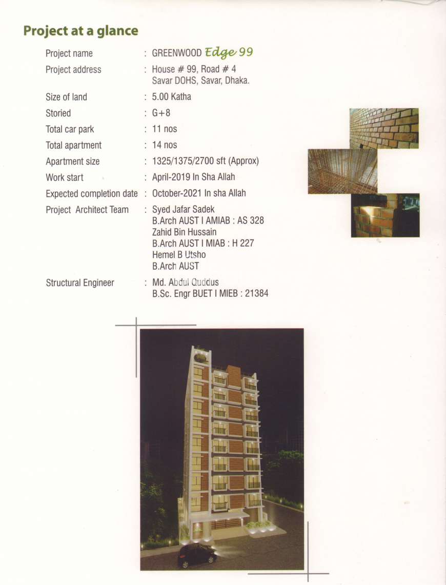Edge 99, Apartment/Flats at Savar