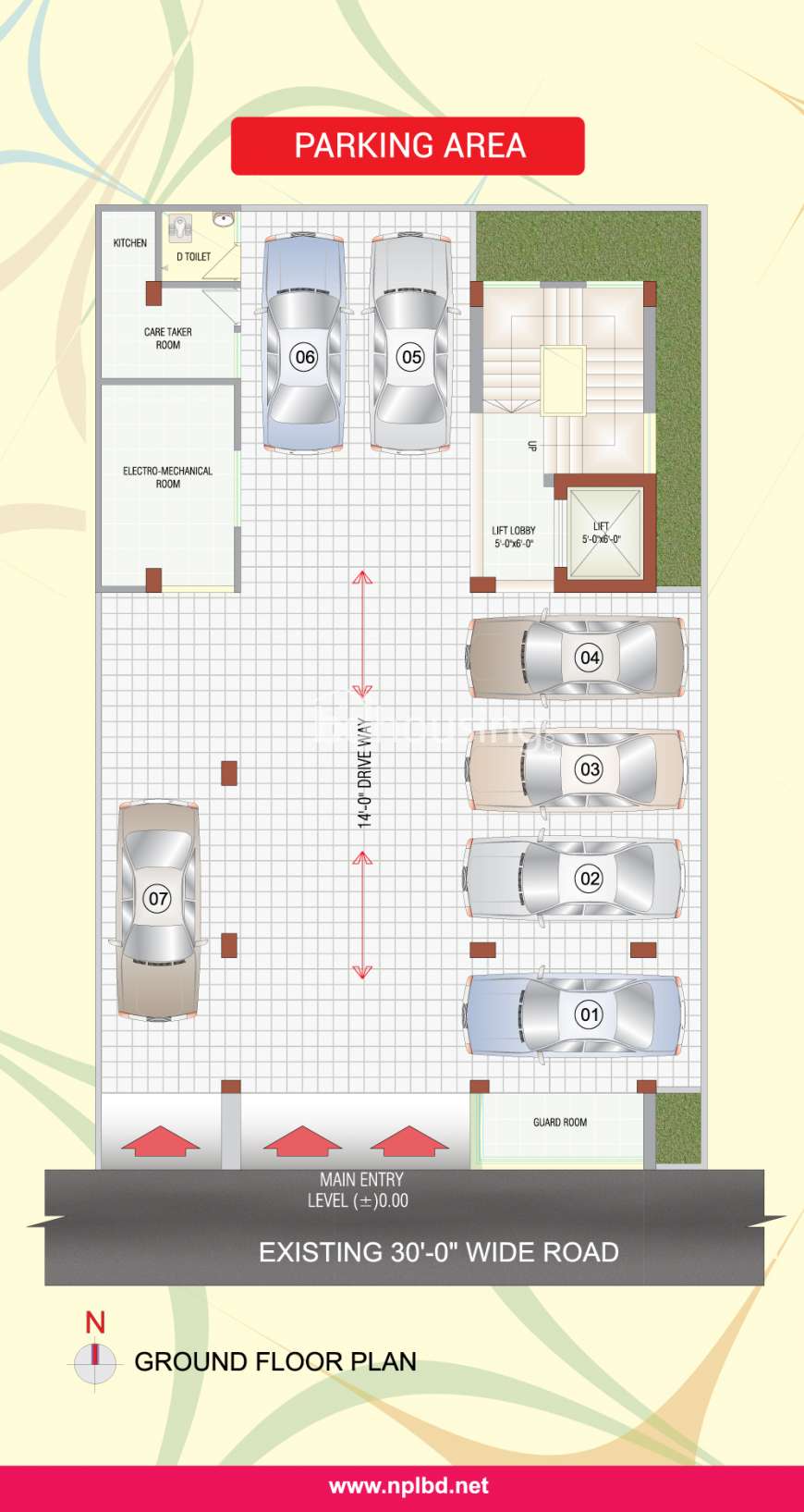 NPL Anika Tower, Apartment/Flats at Banasree